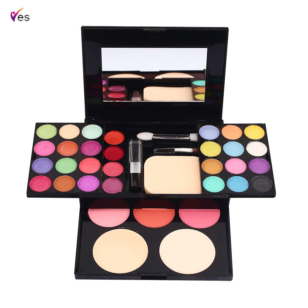 Palette Eye Shadow Cosmetics Set Dressing Case Brush 33color Makeup Boxes Health | BigBuy360 - bigbuy360.vn