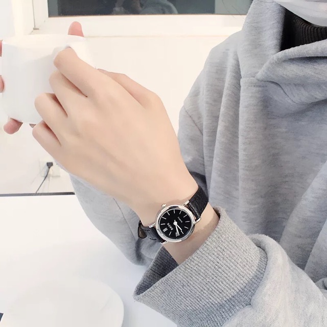 Đồng Hồ Nữ Russi Rate Dây Da Mặt Tròn Thời Trang | BigBuy360 - bigbuy360.vn