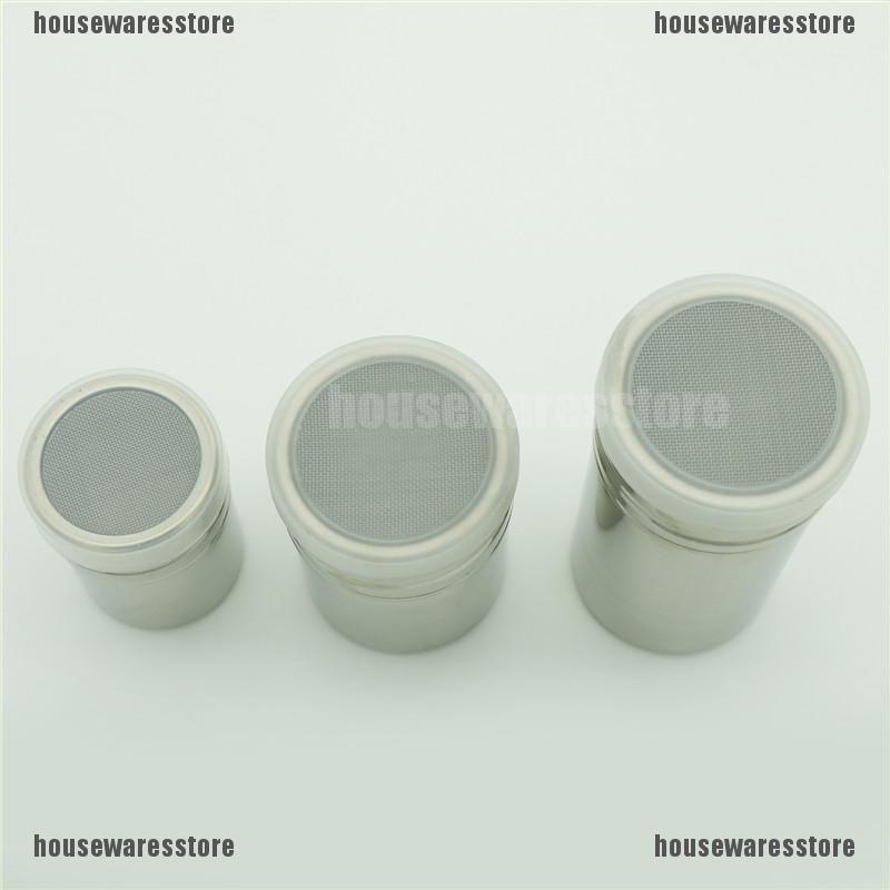 Dụng cụ rắc bột ca cao bằng thép không gỉ tùy chọn kích thước