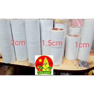 Băng dính 2 mặt các loại cuộn nhỏ
