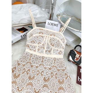 ĐẦM MINI REN 2 DÂY