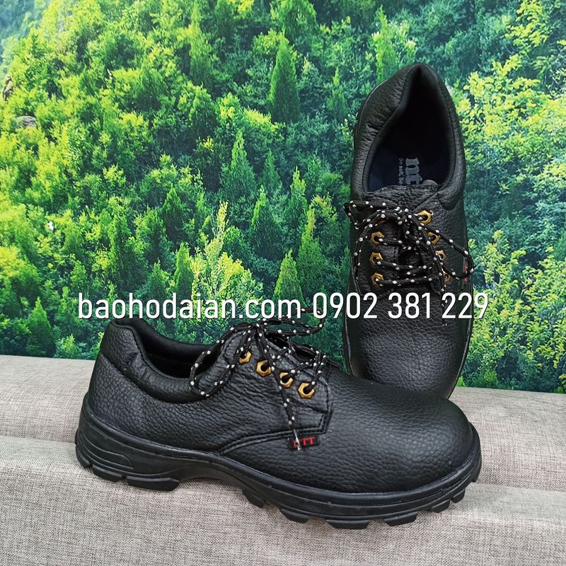 Giày bảo hộ lao động đế vàng NTT-P01 (Ảnh thật)