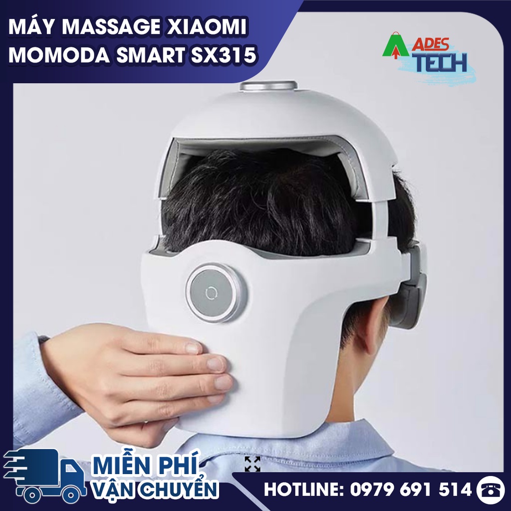Máy Massage Đầu Xiaomi Momoda Smart SX315 3in1 - Massage Cổ Đầu Mắt - Bảo Hành Chính Hãng 6 Tháng