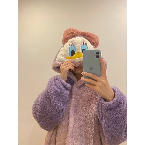 Váy Ngủ Vịt Bông Dáng Dài