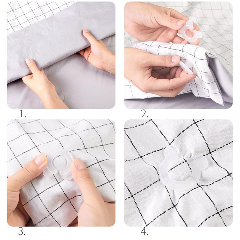 Set 4 Kẹp Cố Định Ga Giường Chống Trượt
