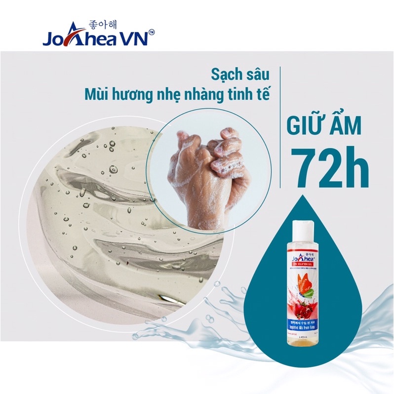 Dung dịch vệ sinh phụ nữ, gel vệ sinh phụ nữ, nam JOAHEA EVE SOLUTION GEL