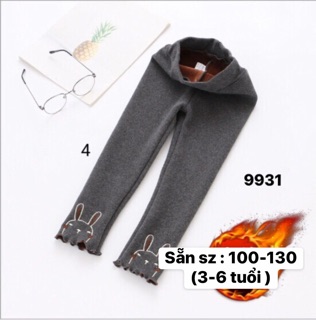 Quần legging lót lông nhung