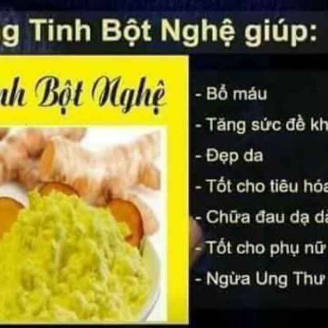 Bán buôn tinh bột nghệ nhà trồng