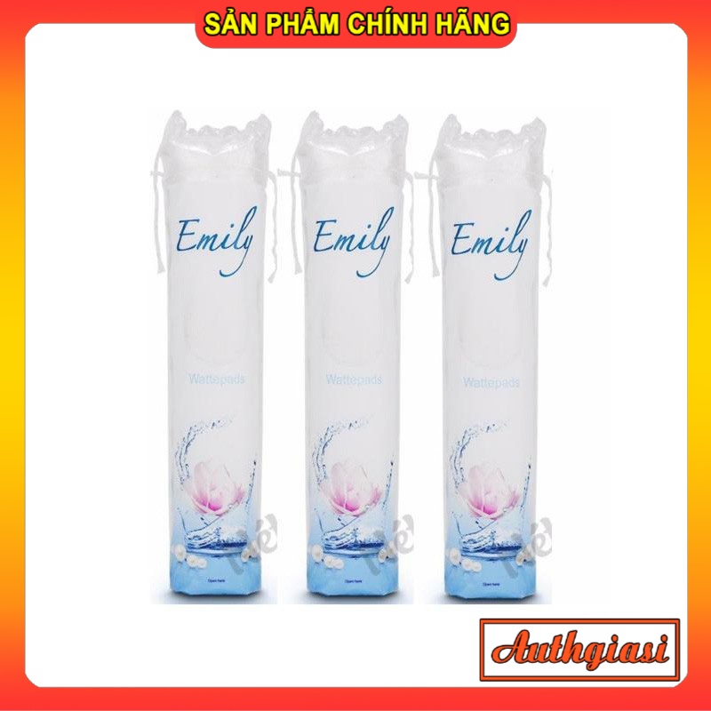 Bông tẩy trang Emily Đức 120 miếng mỏng mềm mịn dai BTT