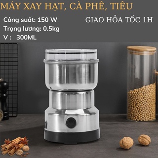 Cối Xay Điện  -  Xay Hạt Cà Phê, Tiêu Hột, Ngũ Cốc Đa Năng 50gr Hàng Mới 2022