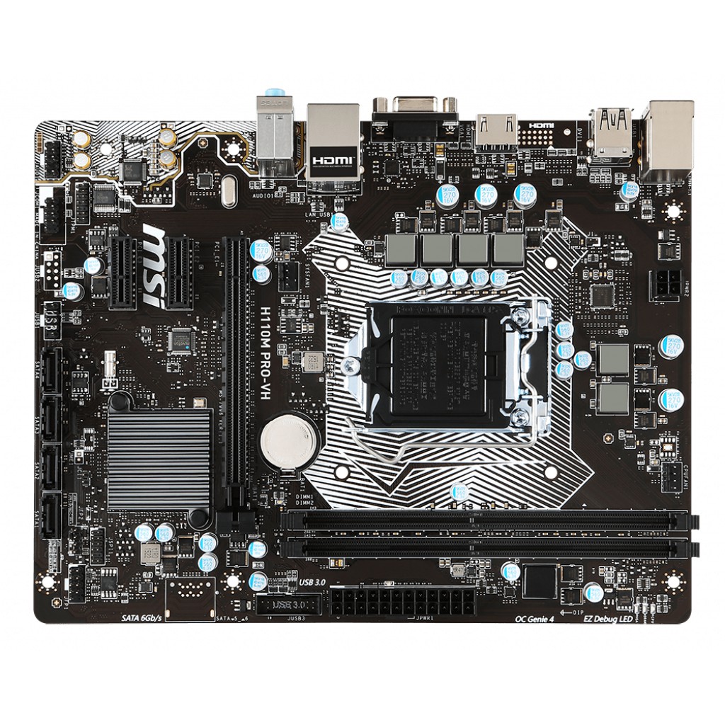 Mainboard MSI H110M PRO-VD/VH DDR4 Chính Hãng