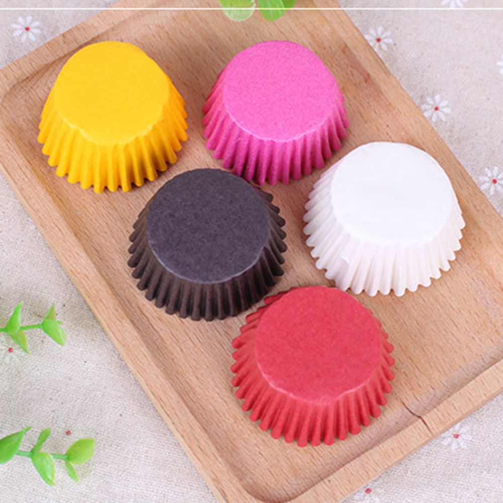 Set 1000 Cốc Giấy Làm Bánh Cupcake / Socola Nhiều Màu