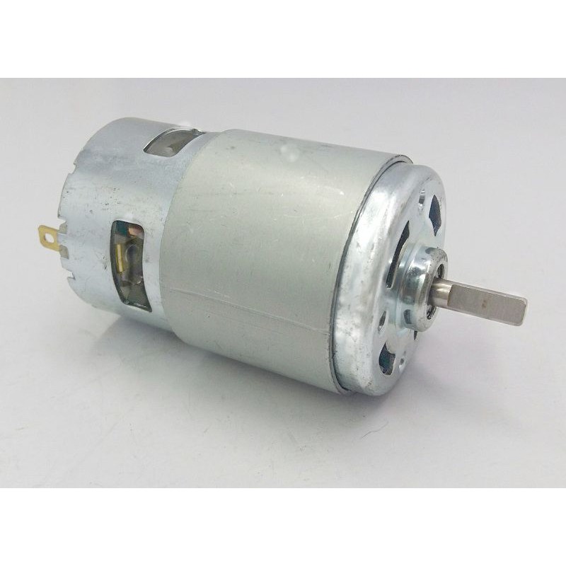 Motor DCM775 12V 100W 14000rpm trục vát D