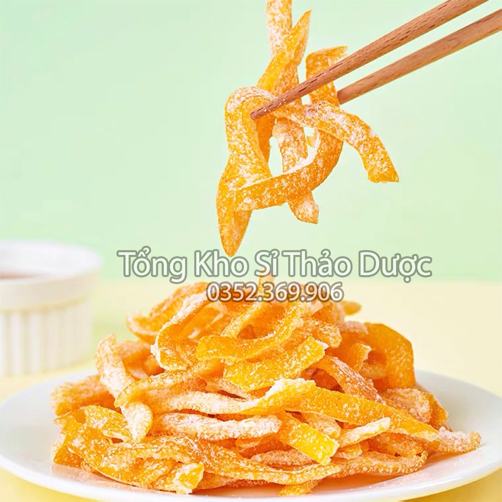 Mứt trần bì (Vỏ cam, vỏ quýt sấy khô)