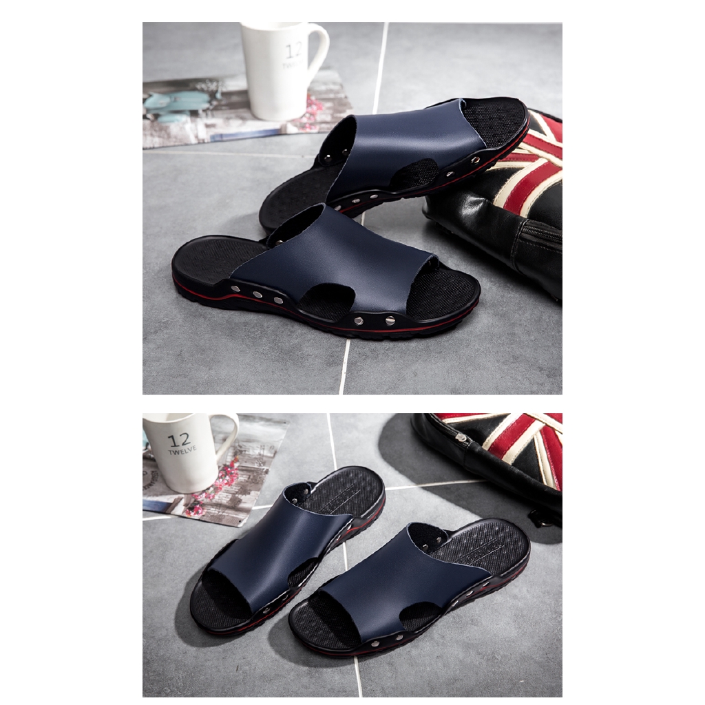 Dép Da JINTOHO Thời Trang Mùa Hè Cho Nam