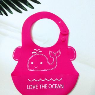 Yếm ăn dặm silicon siêu cute chất mềm mịn