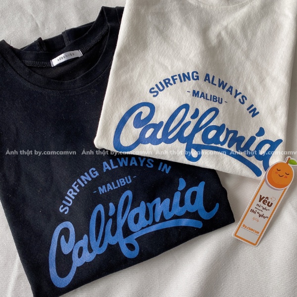 Áo Phông CALIFORNIA Basic Trẻ Trung 2023 𝘽𝙮.𝘾𝙖𝙢𝙘𝙖𝙢
