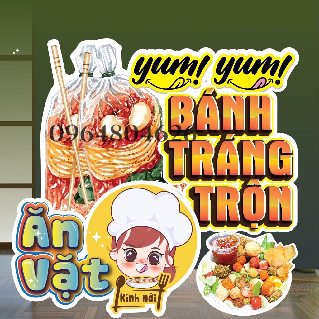 Poster dán tường decal size lớn decor trang trí quán trà sữa quán cafe cực xinh