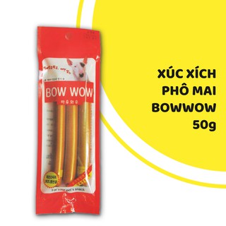 Xúc xích phô mai Bowwow dành cho chó mèo