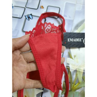 Quần lọt khe ren đan dây mã 1365