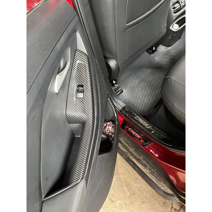 Ốp nội thất Creta nhựa cacbon cao cấp bản tiêu chuẩn và bản đặc biệt