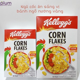 Ngũ cốc Kellogg’s Corn Flakes vị bánh ngô nướng vàng hộp 150g 500g