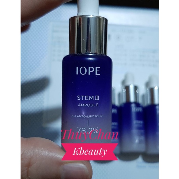 MS38 (#IOPE 10ml) Serum dưỡng da cao cấp IOPE Stem iii Allanto-Liposome 78.2%