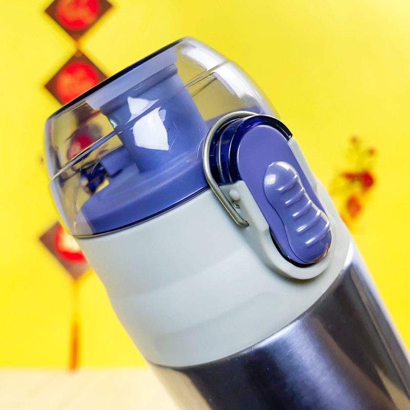 Bình Giữ Nhiệt Lock&amp;Lock Vaccum Bottle LHC6800 LHC6800FU 500ML Màu Sapphire Gold Hàng chính hãng