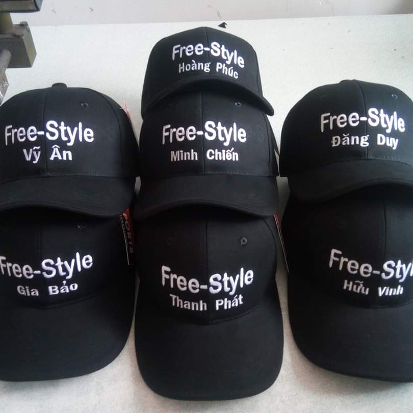 Nón Lưỡi Trai Nam Nữ Thêu Logo Theo Yêu Cầu Phong Cách Cá Tính