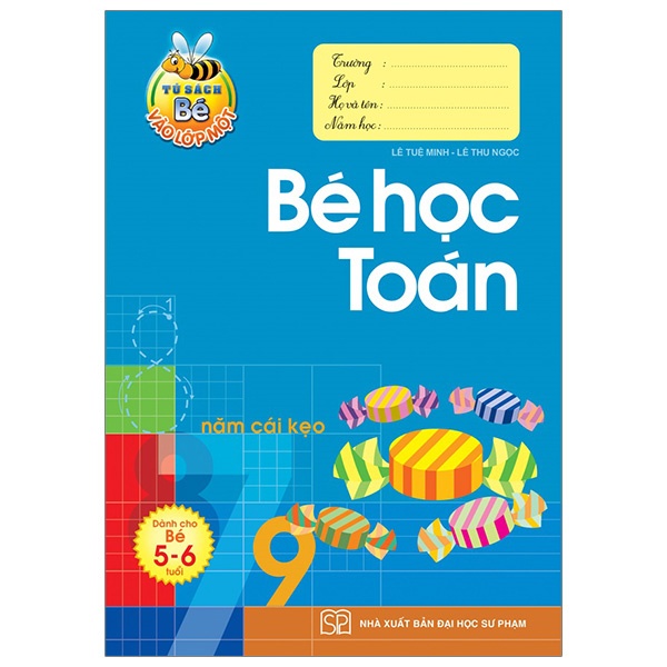 Sách - Tủ Sách Bé Vào Lớp 1 - Bé Học Toán