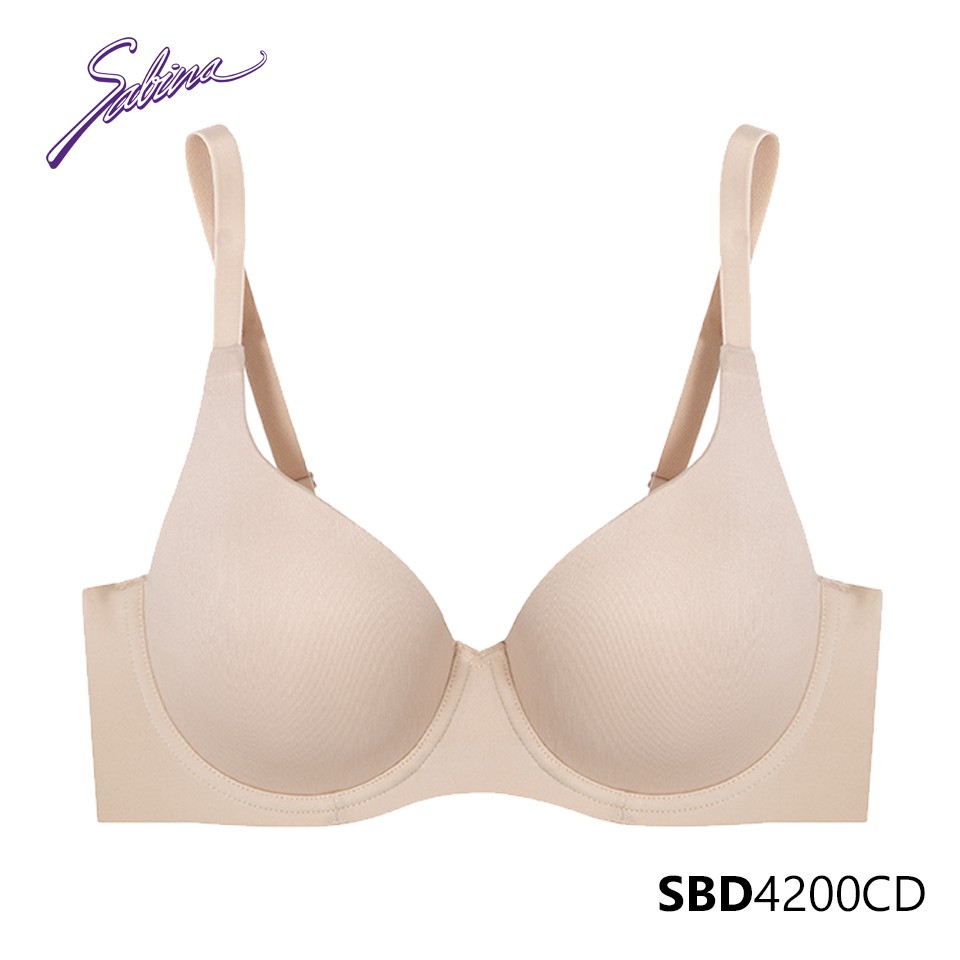 Áo Lót Mút Mỏng Bản Dây Áo Lớn Không Viền May Phù Hợp Người Ngực To Màu Trơn Perfect Bra by Sabina SBD4200