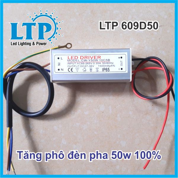 Tăng phô đèn pha led - Nguồn đèn pha led 10w, 20w, 30w, 50w, 100w loại tốt 100%công suất BH 12 Tháng Tại LTP