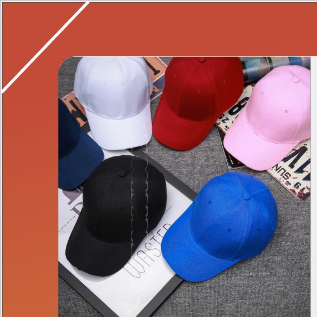 Mũ lưỡi trai trơn unisex nhiều màu sắc thời trang, form chuẩn, nón kết dành cho nam và nữ, -tuivi