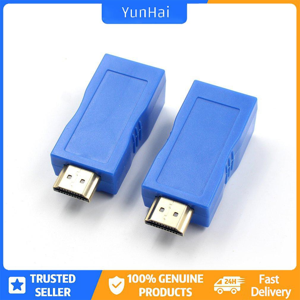 Bộ phát nối dài tương thích HDMI Bộ chuyển đổi TX / RX Bộ điều hợp Ethernet LAN không có HP