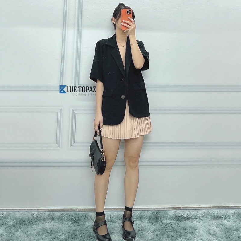 áo blazer tay ngắn 1 lớp | BigBuy360 - bigbuy360.vn