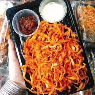 120k 250gr mực sợi sốt chanh tomyum