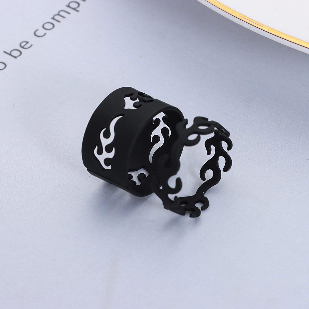 WATTLE Nhẫn Đính Hôn Hình Ngọn Lửa Thời Trang Cho Nữ