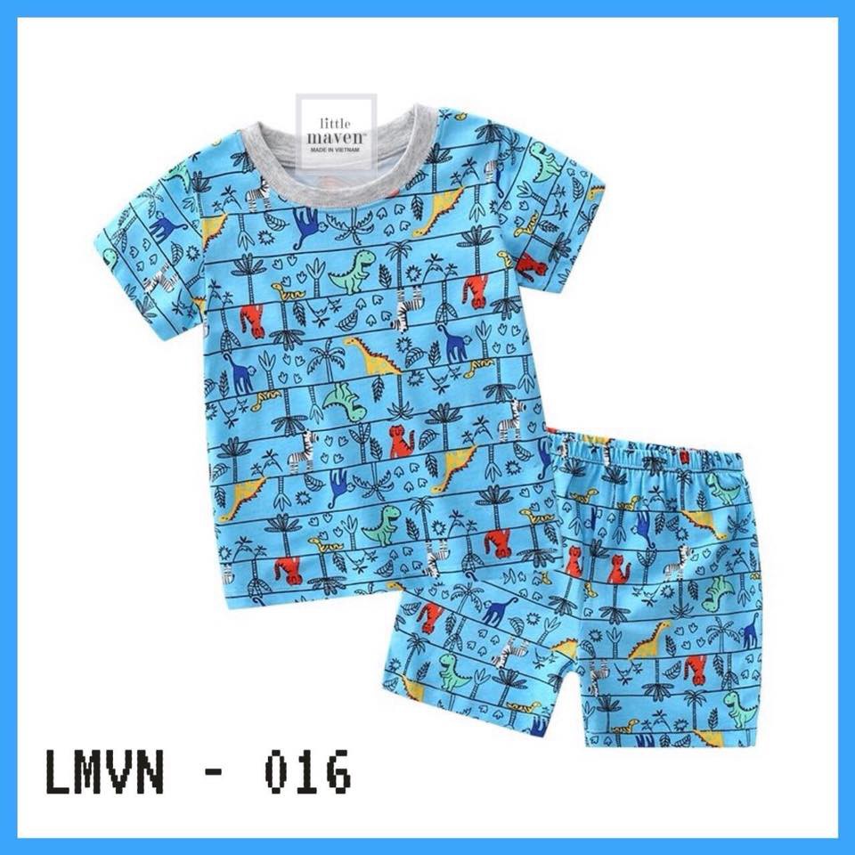 BỘ COTTON CỘC TAY LITTLE MAVEN 2020 - ALBUM SỐ 4