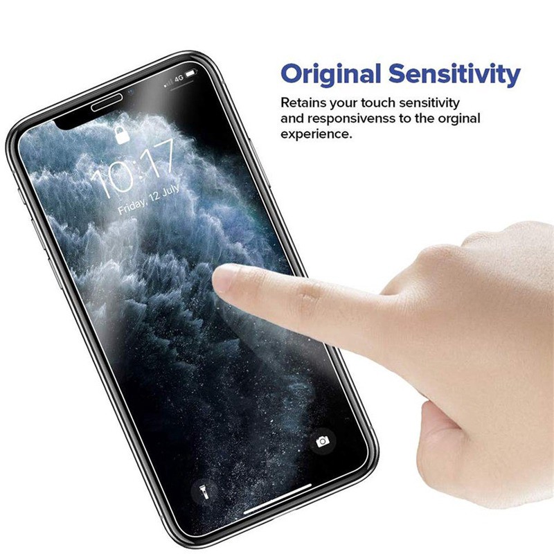 Phim dán kính mặt trước và mặt sau cho iPhone 12 11 Pro 12 Mini XS Max XR X 7 8 6s 6 Plus SE 2020 Kính cường lực bảo vệ màn hình mặt sau