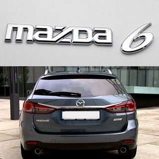 Tem Logo Chữ Nổi MAZDA Dán Trang Trí Xe NGOANHVINH SHOP