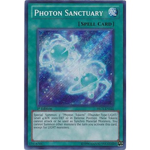 [Mã 155ELSALE giảm 7% đơn 300K] Thẻ bài Yugioh - TCG - Photon Sanctuary / PRC1-EN022 '