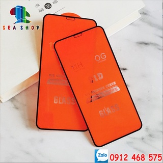 [TẶNG KÈM MIẾNG LAU]Kính cường lực Full màn hình 9D,21D dành cho iPhone X,XS, XR, XS Max, 11,12 Mini,13 -Cảm ứng mượt mà