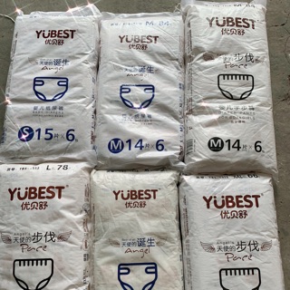 [SỈ SLL] Bỉm YUBEST Angel dán/ quần đủ size (loại cao cấp - hàng nội địa trung ) S90/ M84/L78/ XL72/ XXL66