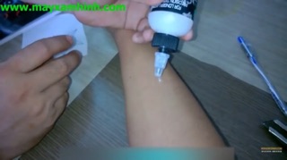 Giấy than in scan hình xăm