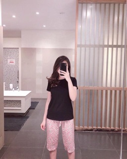 Bộ mặc ở nhà chất cotton siêu đẹp