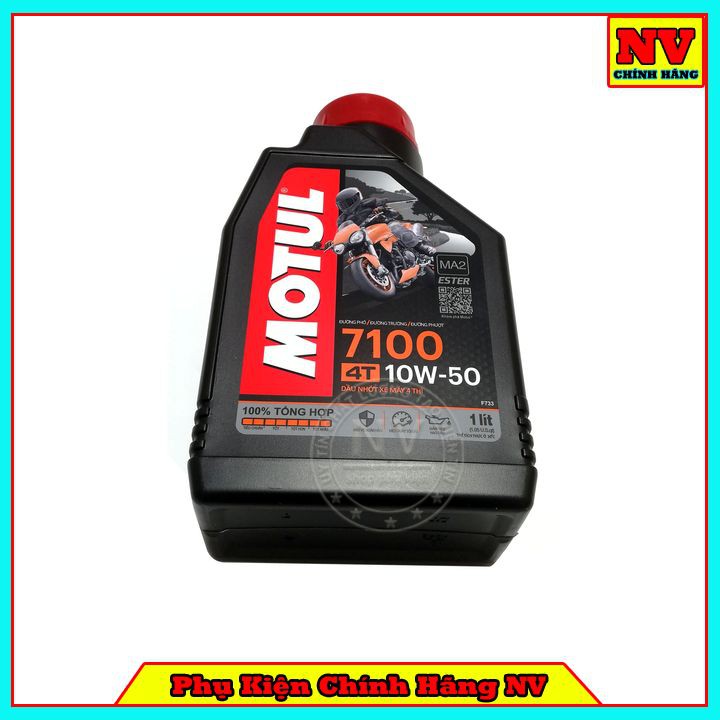 Nhớt Motul 7100 4T 10W50 1L Cho Xe Số