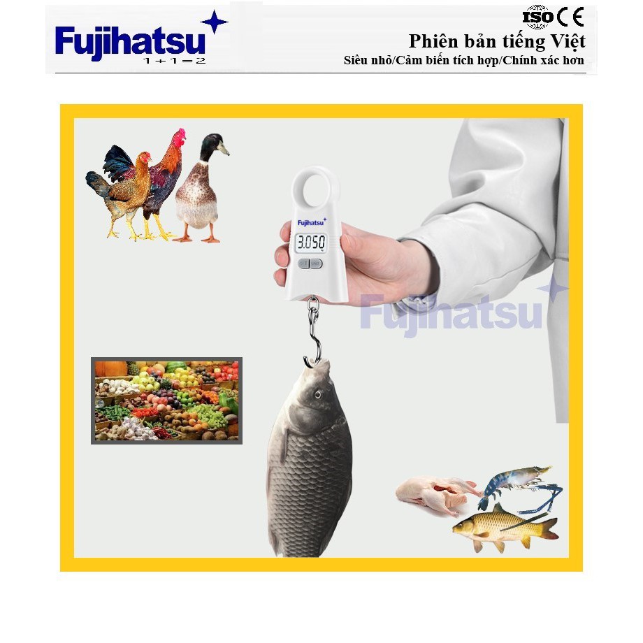 Cân điện tử móc treo cầm tay Fujihatsu FMC-N1 (hàng chính hãng)