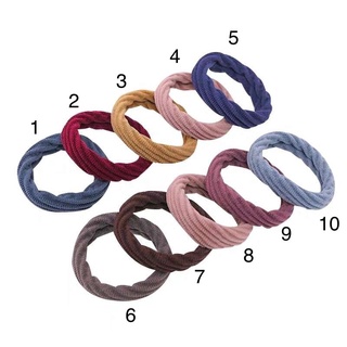 Dây thun buộc tóc đơn giản phong cách Hàn Quốc (1 cái)