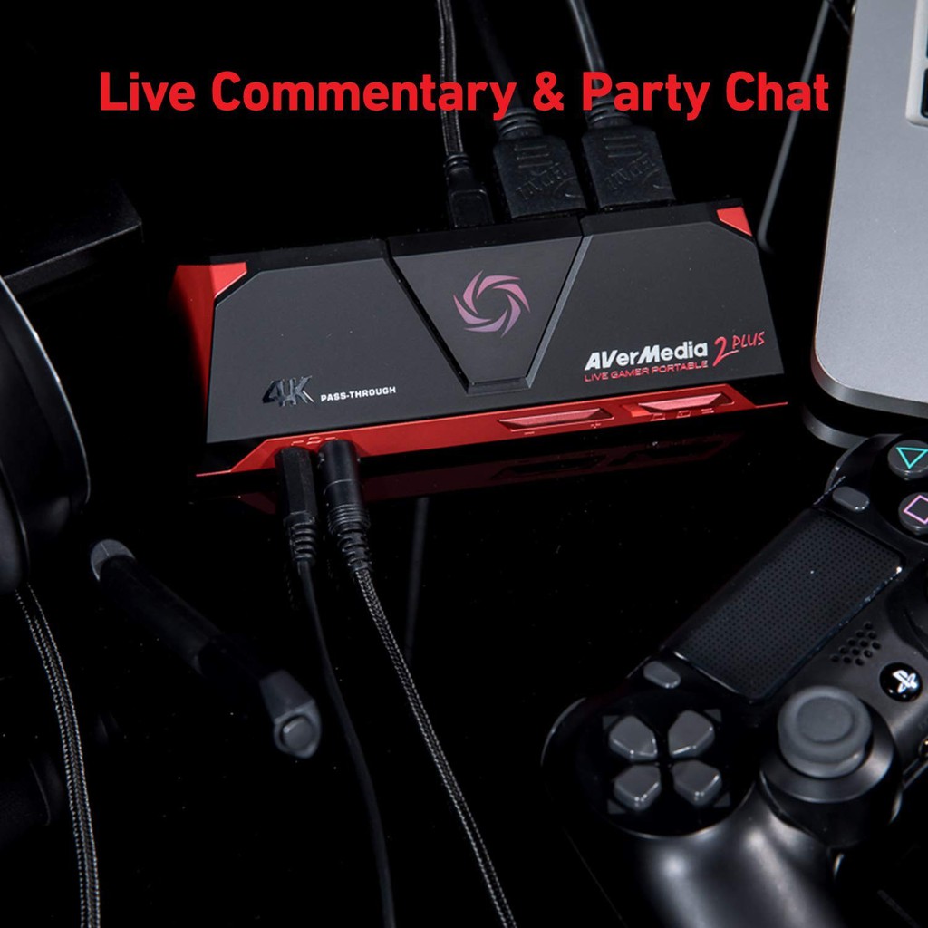 Thiết Bị Ghi Hình 4K Live Gamer Portable 2 Plus Avermedia GC513 - Hàng Chính Hãng