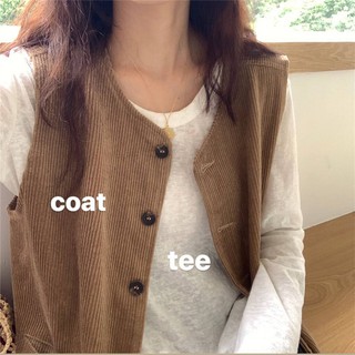 (ORDER) Áo Vest Gile nữ vải nhung tăm mùa thu Hàn Quốc
